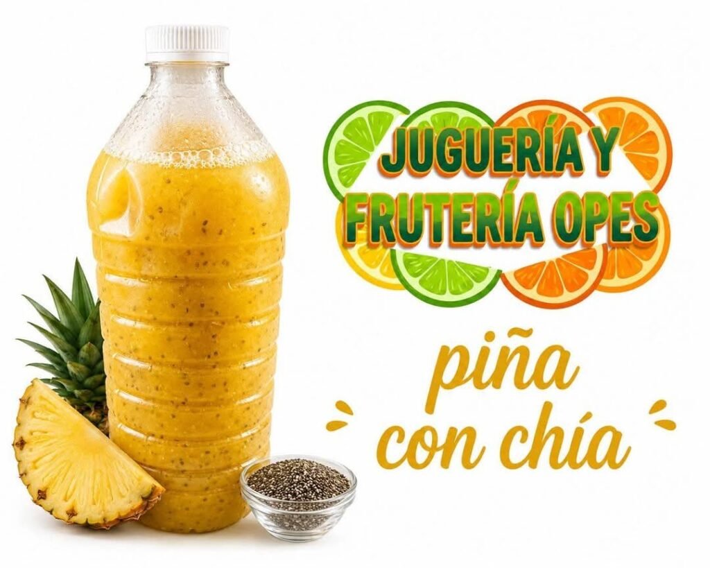 PIÑA CON CHIA MEDIO