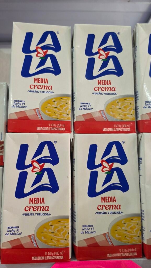 MEDIA CREMA DE 500 ML.